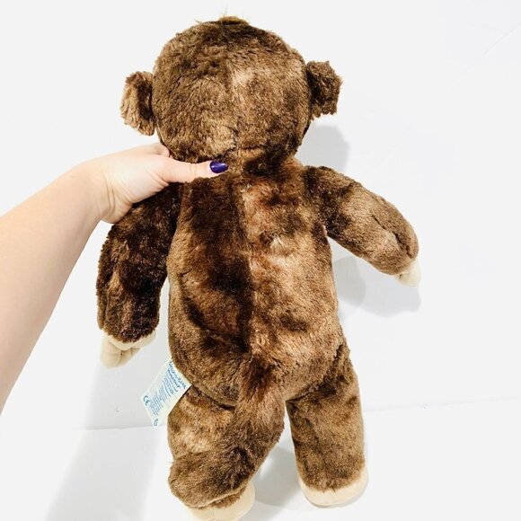 Build-A-Bear Marvelous Monkey Tan Nose 18” Bean Bag Feet Plush RETIRED - Picture 4 of 5